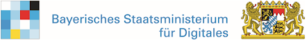 Logo Bayerisches Staatsministerium für Digitales